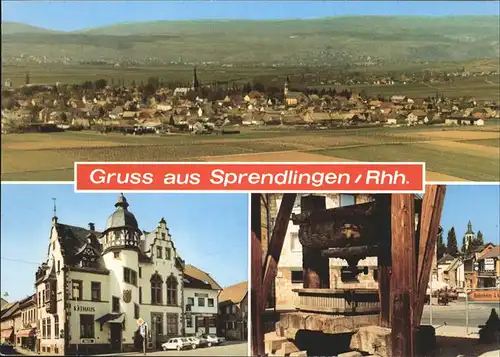 Sprendlingen Rheinhessen  Kat. Sprendlingen