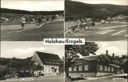 Holzhau Rechenberg-Bienenmuehle Fischerbaude Erholungsheim Fortschritt Kat. Rechenberg-Bienenmuehle