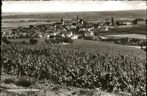 Langenlonsheim Gesamtansicht Kat. Langenlonsheim