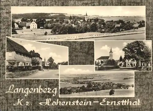 Langenberg Erzgebirge  Kat. Schwarzenberg