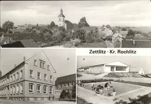 Zettlitz Rochlitz POS Wilhelm Pieck Kaufhalle Kat. Zettlitz Rochlitz