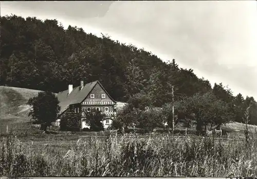 Waltersdorf Zittau Oberlausitzer Umgebindehaus Kat. Grossschoenau Sachsen