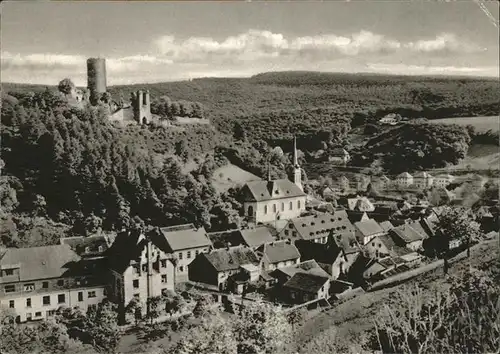 Stromberg Hunsrueck Fustenburg Krankenhaus Kirche Kat. Stromberg