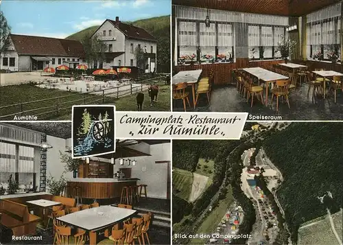 Stromberg Hunsrueck Campingplatz Restaurant Zur Aumuehle Kat. Stromberg