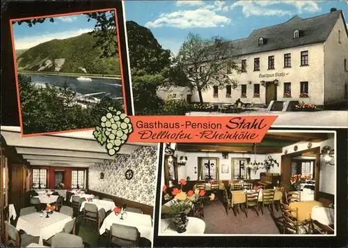 Dellhofen Pension Stahl Kat. Oberwesel