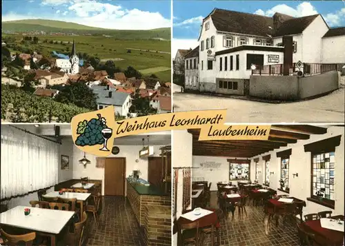 Laubenheim Nahe Weinhaus Leonhardt Kat. Laubenheim