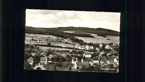 Gemuenden Hunsrueck Gesamtansicht Kat. Gemuenden