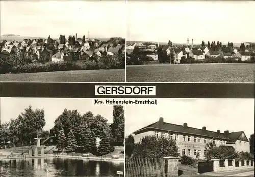 Gersdorf Hohenstein-Ernstthal Feierabendheim Kat. Gersdorf Hohenstein-Ernstthal
