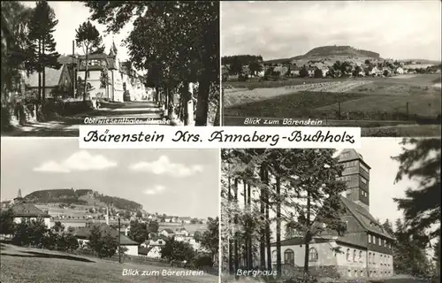 Baerenstein Annaberg-Buchholz Berghaus Baerenstein Oberwiesenthaler Str.  Kat. Baerenstein