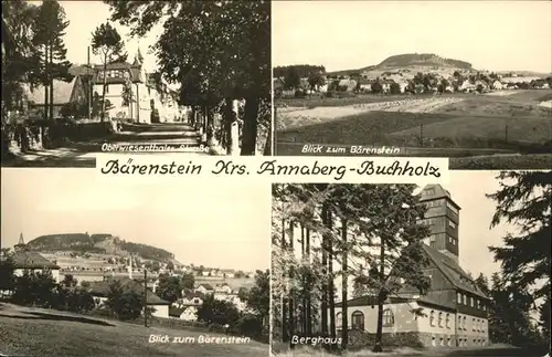 Baerenstein Annaberg-Buchholz Berghaus Baerenstein Oberwiesenthaler Strasse Kat. Baerenstein