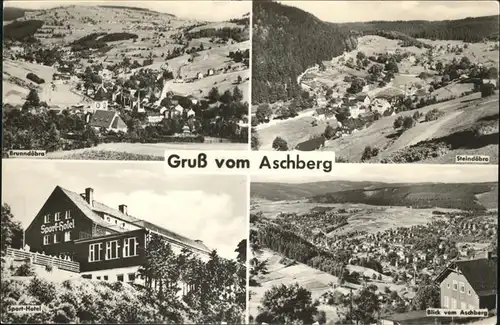 Aschberg Vogtland Steindoebra Brunndoebra Kat. Reichenbach