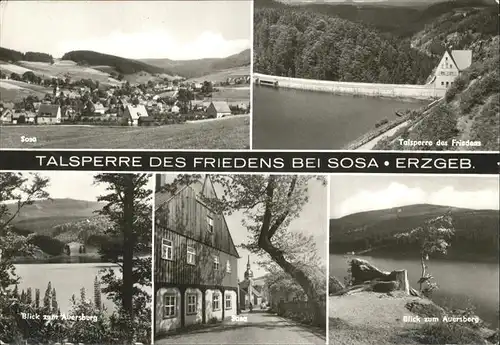 Sosa Talsperre des Friedens Auersberg  Kat. Sosa