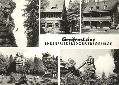 pw04334 Ehrenfriedersdorf Erzgebirge Greifensteine Heimatmuseum Berggaststaette Kategorie. Ehrenfriedersdorf Alte Ansichtskarten