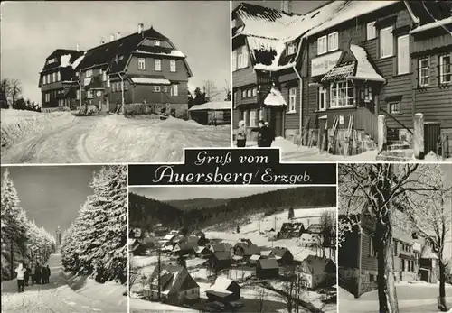 Auersberg Wildenthal Winter Kat. Eibenstock