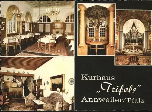 Annweiler Trifels Kurhaus Trifels Kat. Annweiler am Trifels