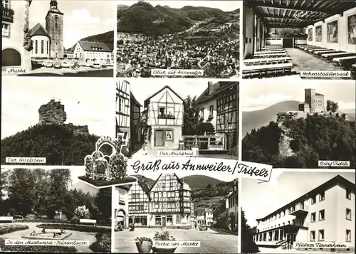 Annweiler Trifels Burg Trifels Hohenstaufensaal Markt Pfaelzer Turnerheim Kat. Annweiler am Trifels