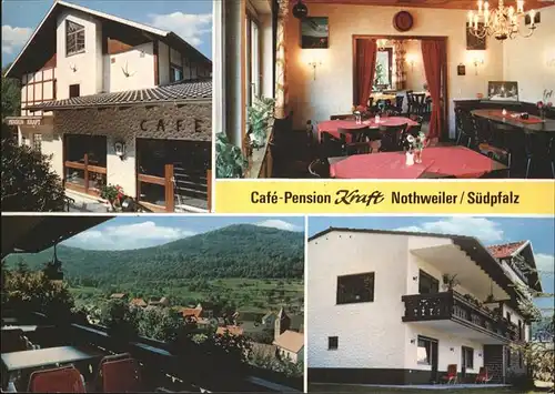 Nothweiler Cafe Pension Kraft Kat. Nothweiler