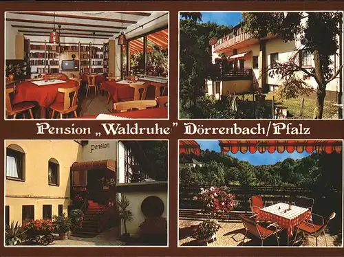 Doerrenbach Pfalz Pension Waldruhe Kat. Doerrenbach