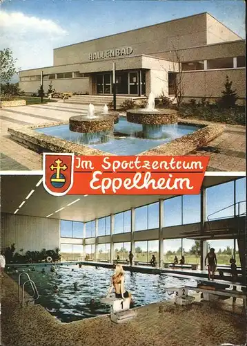 Eppelheim Hallenbad Sportzentrum Wappen / Eppelheim /Heidelberg Stadtkreis