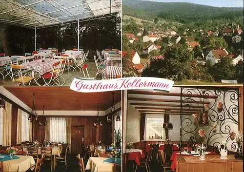 Waldhilsbach Gasthaus Kellermann Kat. Neckargemuend