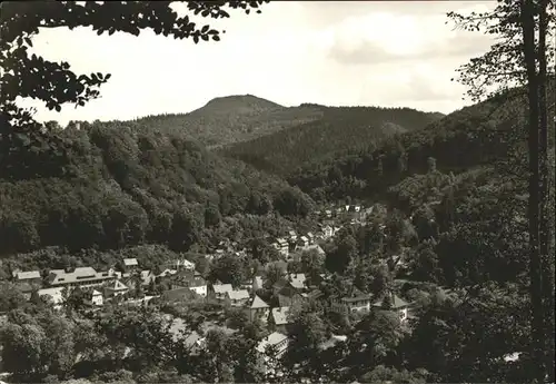 Bad Thal Ruhla Blich vom alten Keller Kat. Ruhla