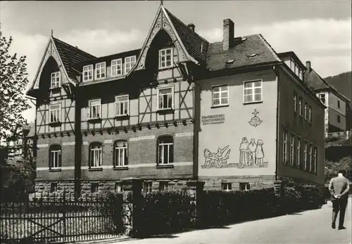 Steinbach-Hallenberg Dietrich Bornhoeffer Haus Kat. Steinbach-Hallenberg