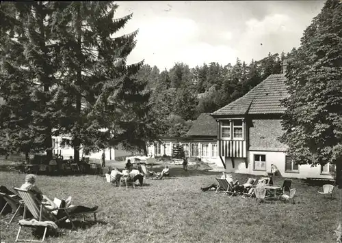 Ernstroda Erholungsheim Otto Heller Kat. Ernstroda