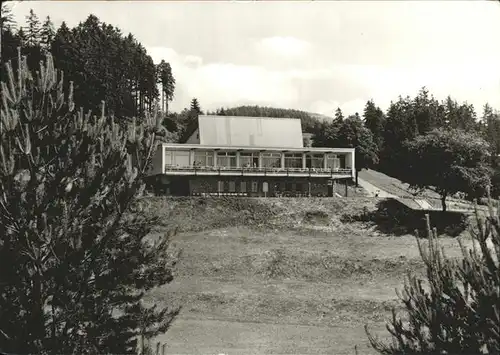 Waldau Thueringen Erholungsheim Bergkristall