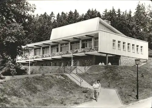 Waldau Thueringen FDGB Erholungsheim Bergkristall