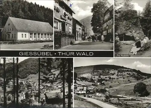 Giessuebel Schleusegrund  / Schleusegrund /Hildburghausen LKR