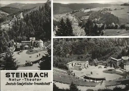 Steinbach Bad Salzungen Naturtheater Deutsch Sowjetische Freundschaft Kat. Steinbach Bad Salzungen