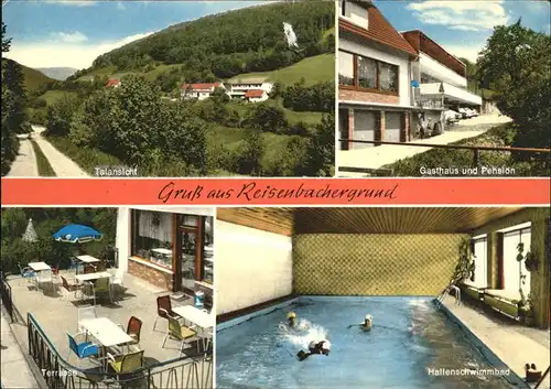 Reisenbach Gasthaus Pension zum Grund H. Cichy Kat. Mudau
