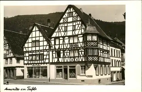 Annweiler Trifels Fachwerk Kat. Annweiler am Trifels