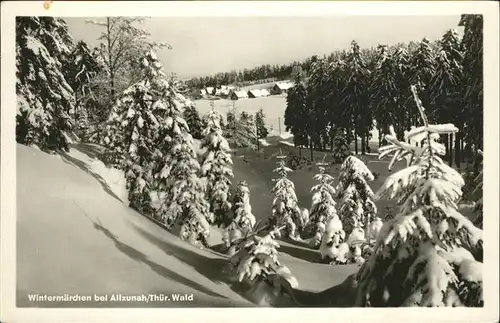 Allzunah Winterlandschaft Kat. Frauenwald