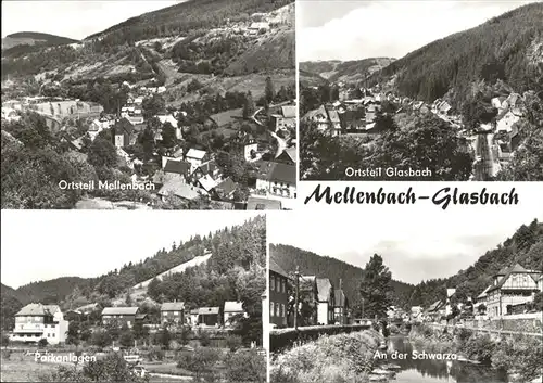 Mellenbach-Glasbach Schwarza Kat. Mellenbach-Glasbach