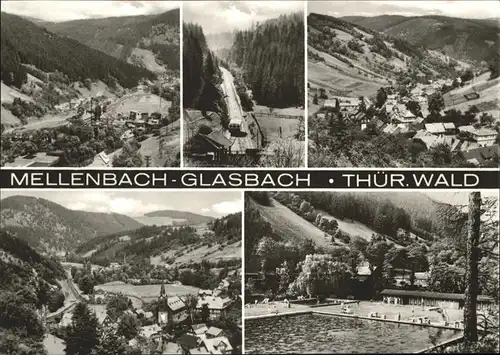 Mellenbach-Glasbach Bergbahn Kat. Mellenbach-Glasbach