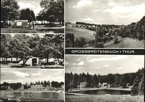 Grossbreitenbach Thueringen Schwimmbad Campingplatz / Grossbreitenbach /Ilm-Kreis LKR