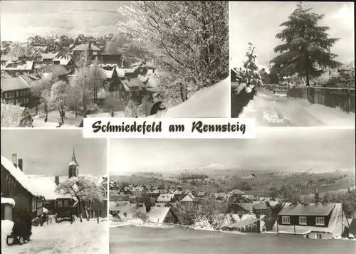 Schmiedefeld Rennsteig Winter Kat. Schmiedefeld Rennsteig