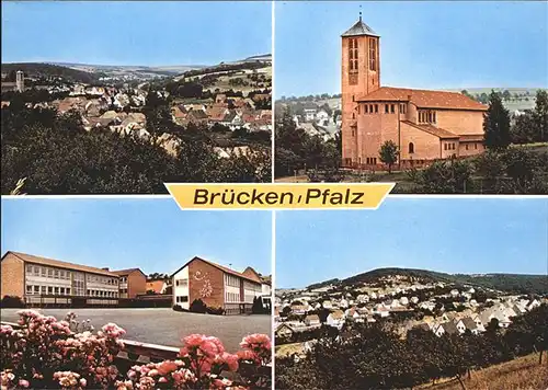 Bruecken Pfalz Kirche  Kat. Bruecken (Pfalz)