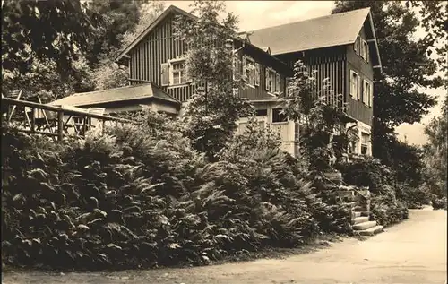 Lauenhain Waldhaus Lauenhain Kat. Ludwigsstadt