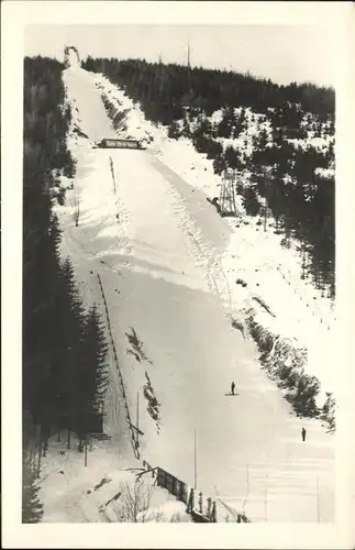 Schmiedefeld Rennsteig Walter Ulbricht Schanze Winter Kat. Schmiedefeld Rennsteig