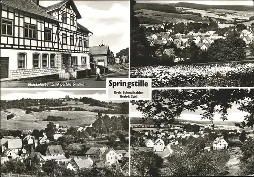 Springstille Gaststaette zur guten Quelle Kat. Springstille