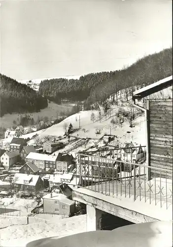 Fehrenbach Winterlandschaft Kat. Masserberg