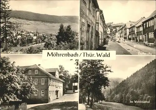 Moehrenbach Wohlrosetal Ratskeller Dorfstrasse Kat. Moehrenbach