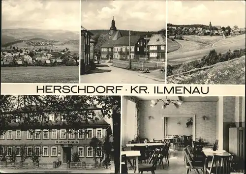 Herschdorf Kulturhaus Kat. Herschdorf Ilmenau