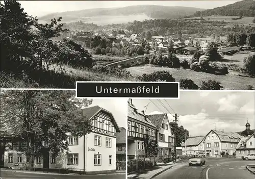 Untermassfeld Gasthaus zur Linde Kat. Untermassfeld