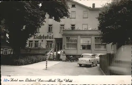 Unterweissbach Hotel zum Lichtetal Kat. Unterweissbach