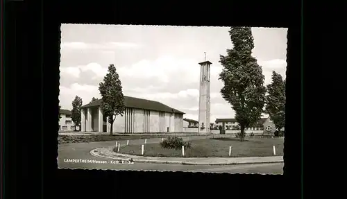 Lampertheim Bergstrasse Katholische Kirche Kat. Lampertheim