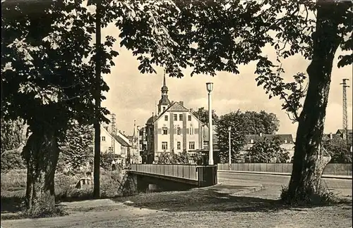 Elsterwerda Elsterbruecke Hauptstrasse Kat. Elsterwerda