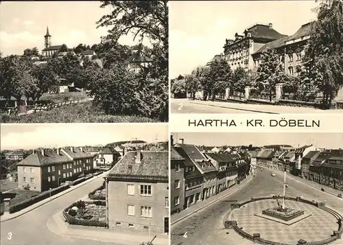 Hartha Doebeln Polytechnische Oberschule Galbersberger Strasse Kat. Hartha Doebeln